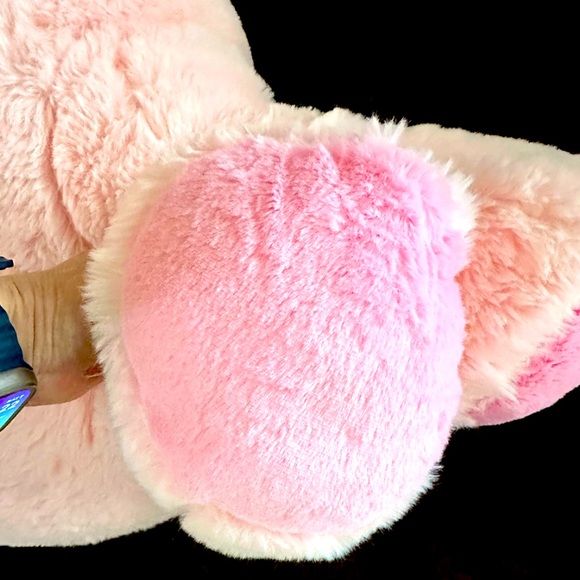 NWT Giant Plush Pink Pig stuffed animal Super Soft Great Gift both kids & adults - Picture 14 of 15